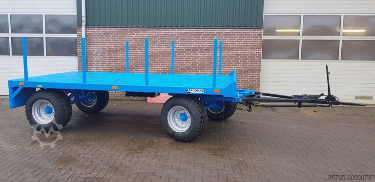 Agomac schamelbakkenwagen tractor trailer  Agomac schamelbakkenwagen
