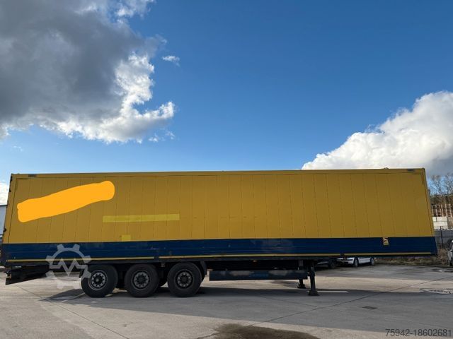 Koffer oplegger KRONE SD Textilkoffer Doppelstock m. Balken