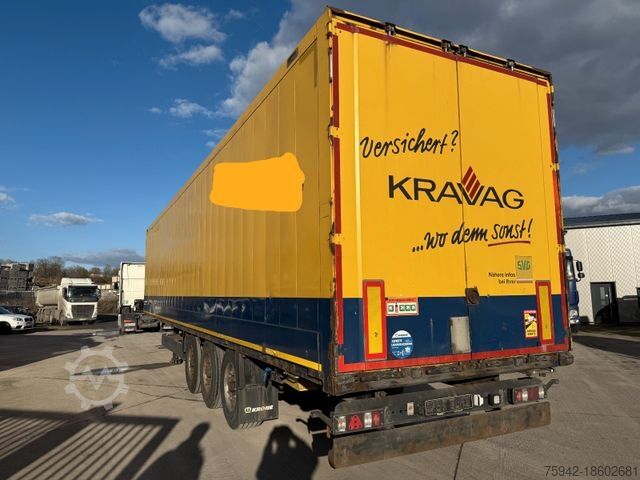 Koffer oplegger KRONE SD Textilkoffer Doppelstock m. Balken