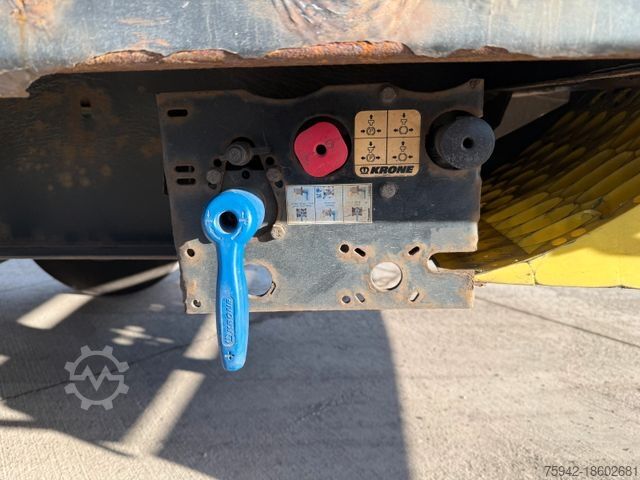 Koffer oplegger KRONE SD Textilkoffer Doppelstock m. Balken