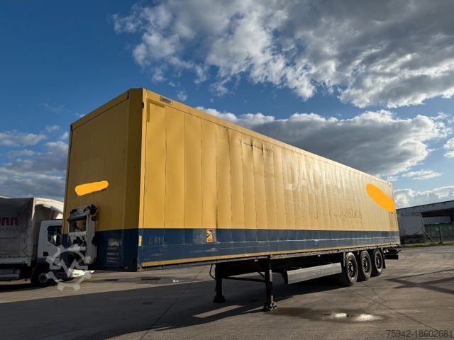 Koffer oplegger KRONE SD Textilkoffer Doppelstock m. Balken