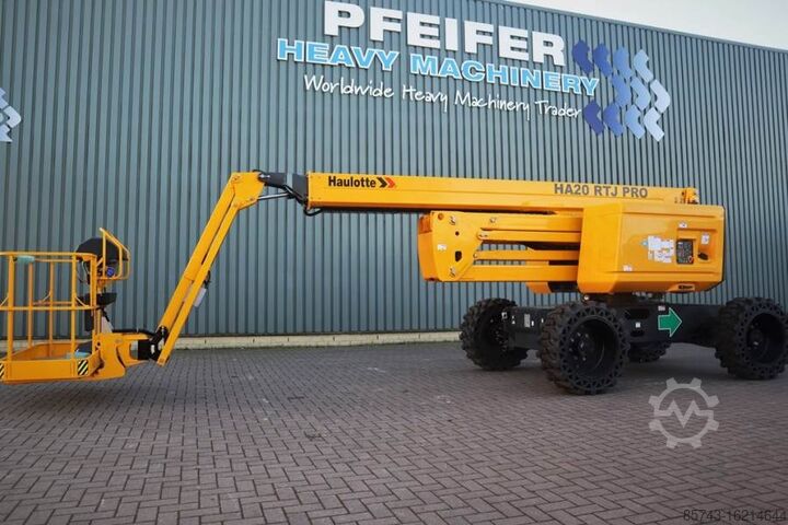 Articulated boom lift Haulotte HA20RTJ Pro Valid inspection, *Guarantee! 20.6 m W