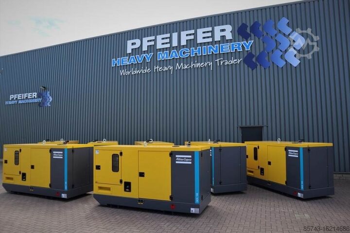 Aggregaat Atlas Copco QES 105 JD S3A ESF Valid inspection, *Guarantee! D