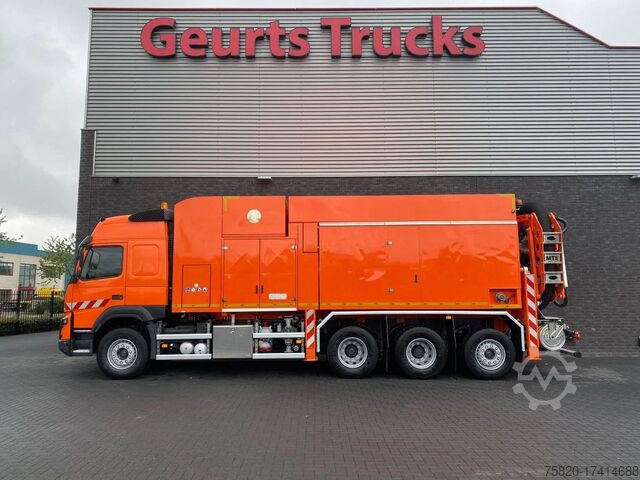 Suction vehicle Volvo FMX 510 8X4 TRIDEM + MTS DINO 5 SAUGBAGGER/SUC...