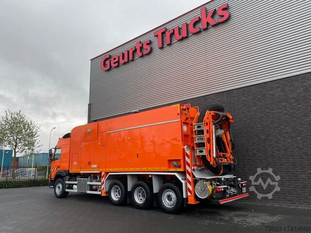 Suction vehicle Volvo FMX 510 8X4 TRIDEM + MTS DINO 5 SAUGBAGGER/SUC...