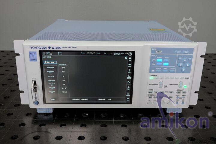 7 csatornás teljesítményelemző 760903 Yokogawa WT5000-HG-F Precision Power Analyzer
