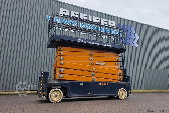 Saxlift PB Lifttechnik S225-12ES Electric, 22.5m Working Height, 450kg Ca