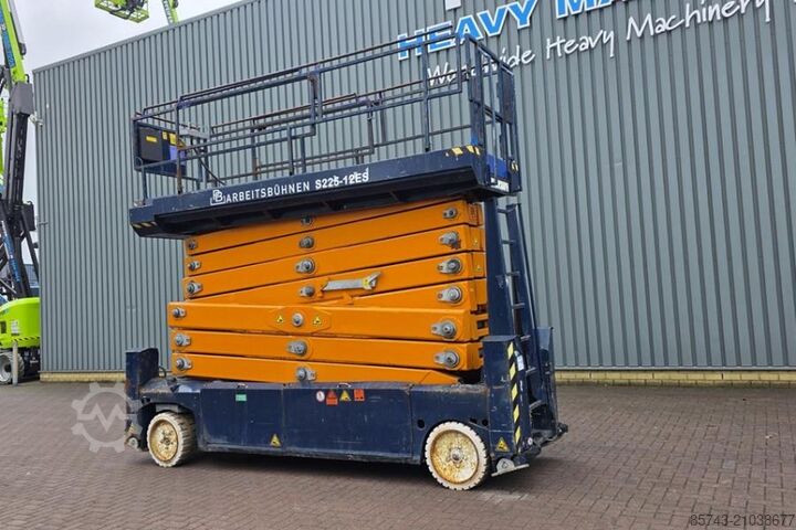 Saxlift PB Lifttechnik S225-12ES Electric, 22.5m Working Height, 450kg Ca
