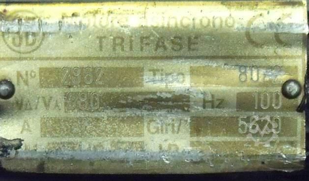 Elektromotor 0,75 kW 2900 U/min Trifase 80/2