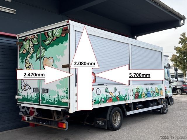 Samochód ciężarowy typu furgon IVECO EuroCargo ML100E18 5,7m 2x Rolltor re. Tempomat