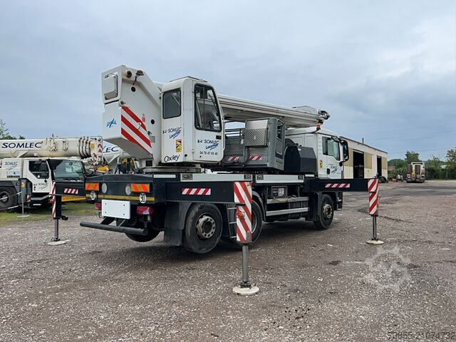 Hoogwerker op truck MAN TGS 26.320 6x2-2 BL with Oil Steel Eagle 3526 (35m)