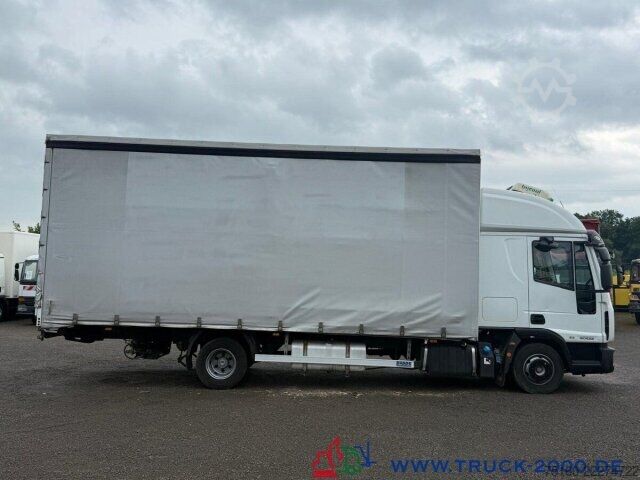 Perdeli panelvan Iveco 80E22 Jumbo Schiebeplane L+R Gr. Haus Standklima