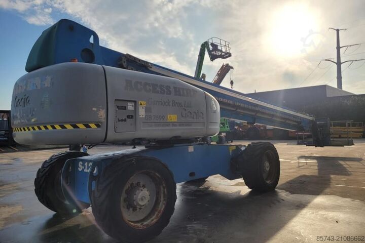 Telescopisch platform Genie S125 As-Is, Diesel, 4x4x4 Drive, 40.1m Working Hei