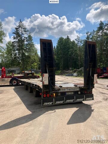 Dieplader Vang SHSL 1111 Machine semi with hooklift and turntable