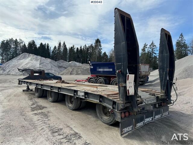 Dieplader Vang SHSL 1111 Machine semi with hooklift and turntable