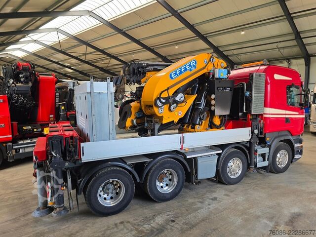 Kranwagen Scania R490 EFFER JIB/LIER!!44METER LANGARM!!...