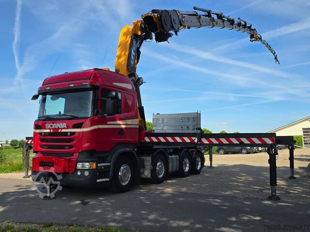 Kranwagen Scania R490 EFFER JIB/LIER!!44METER LANGARM!!...
