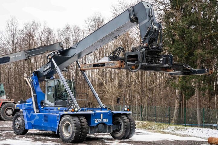 Lege container reachstacker Kalmar DRG120-54S6