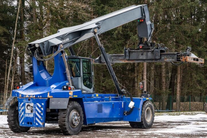 Lege container reachstacker Kalmar DRG120-54S6