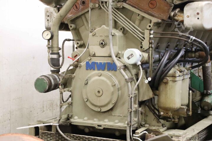 Generador eléctrico 730 kVA MWM/Piller NKTB 4-1158