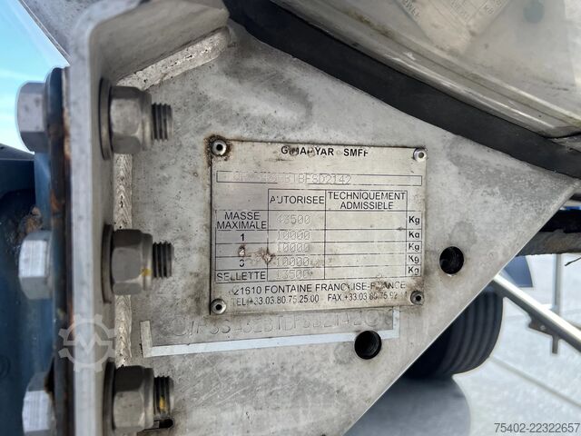 Serbatoio Magyar Inox Food Tank / 36.450 Lit / Steering Axle