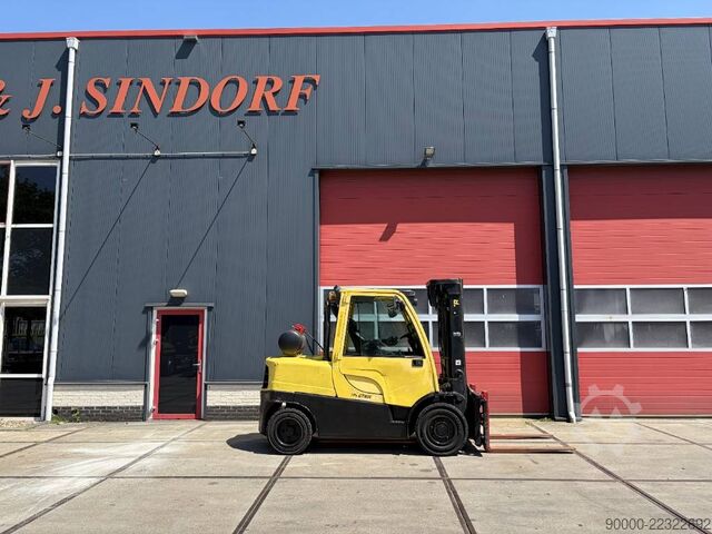 περονοφόρο ανυψωτικό Hyster H 4.50 FT 4500kg LPG TRIPLO sideshift /spreader