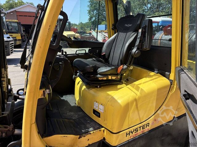 περονοφόρο ανυψωτικό Hyster H 4.50 FT 4500kg LPG TRIPLO sideshift /spreader