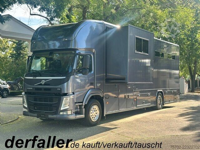 Furgone Volvo FM 330 5 Pferde Wohnung Popout