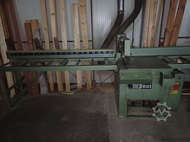 Hydraulic under-table crosscut saw Paul 15 AO