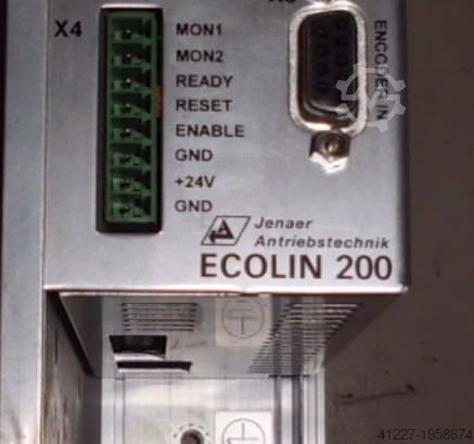 Amplificador de servo Jenaer Ecolin200-ZA-000-000