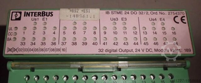 Interbus Phoenix - Contact IB STME 24 DO 32/2
