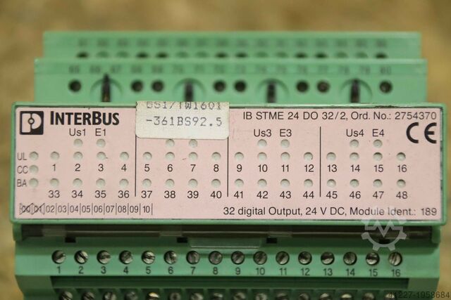 Interbus Phoenix - Contact IB STME 24 DO 32/2