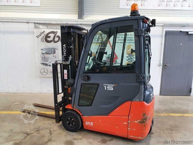 Heftruck Toyota 8FBET15 / Batterie  HH: 4.3m! / 2.849h