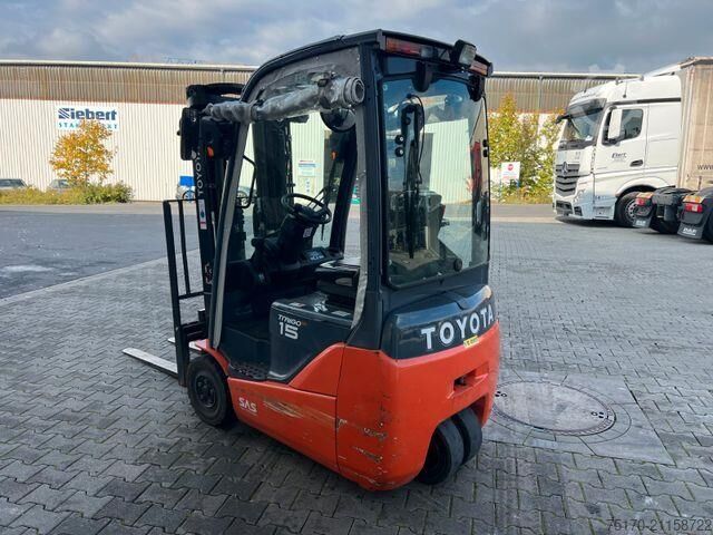 Heftruck Toyota 8FBET15 / Triplex: 4.30m / nur 1.187h! / SS