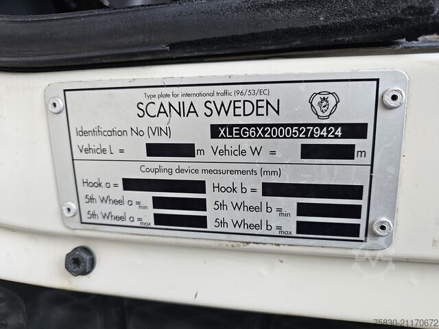 Haakarmsysteem Scania R400 6x2*4 / HOOKLIFT / MANUAL + RETARDER
