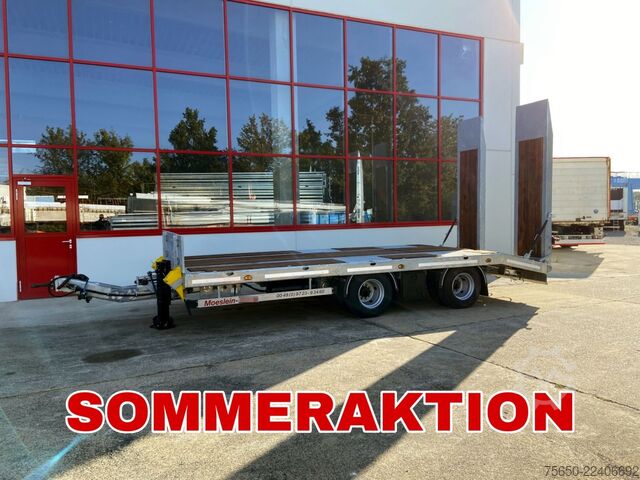 Naczepa niskopodwoziowa Möslein TT 21-6,5  21 t Tandemtieflader, Luftgefedert, NEU