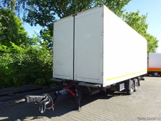 Koffer aanhanger Möslein TKO 105 Schwebheim  Tandemkoffer, Ladebordwand + Durchladbar