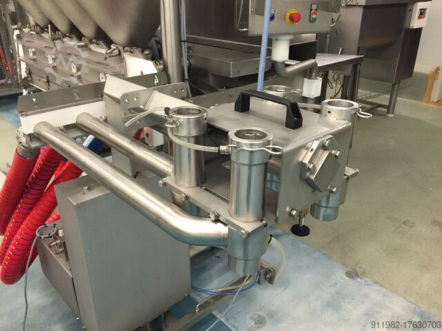 Vleesverwerkingsmachine Fillpack Doseuse Salade 4 Têtes
