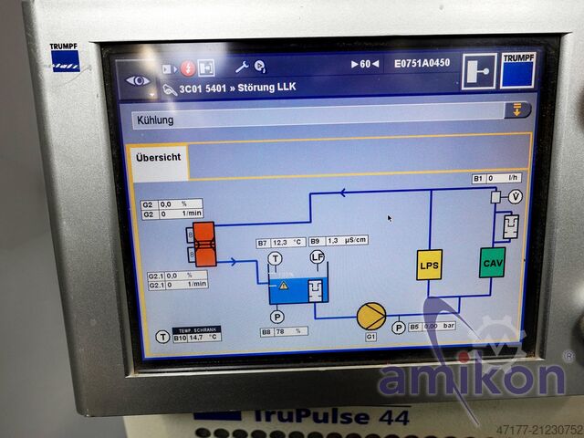 TRUMPF TruPulse 44 / Afzuiging TBH GL230 Tekol / TRUMPF LAP S4 Laser­schweißanlage