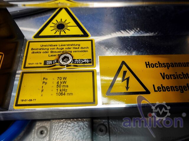 TRUMPF TruPulse 44 / Afzuiging TBH GL230 Tekol / TRUMPF LAP S4 Laser­schweißanlage