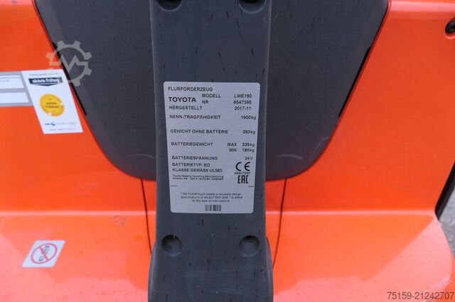 Manual pallet jack bt LWE 160 Batterie defekt! 31/2022