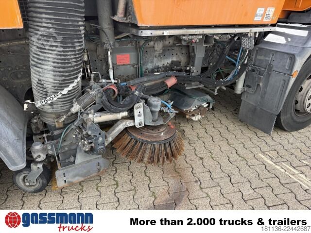 Vejfejemaskine MAN TGM 18.240 4x2 BL, Kehrmaschine Bucher CityFant