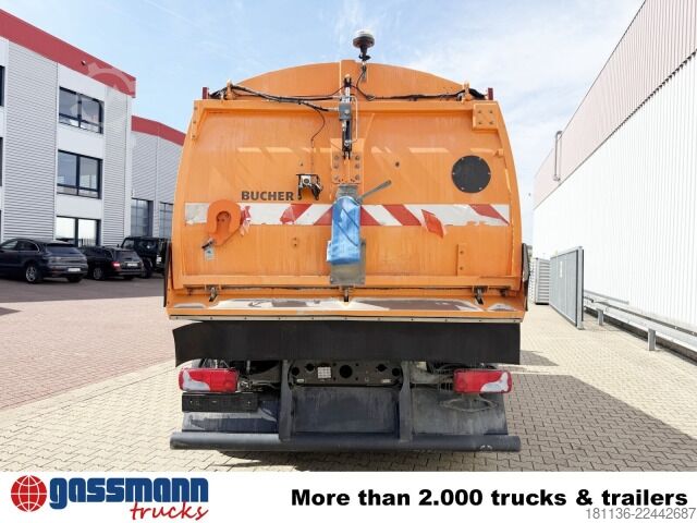 Vejfejemaskine MAN TGM 18.240 4x2 BL, Kehrmaschine Bucher CityFant