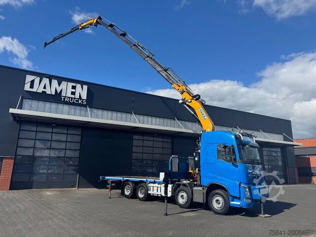 Vrachtwagen met kraan Volvo FH 550 8x2 Euro 6 EFFER 685/6S + JIB 4S