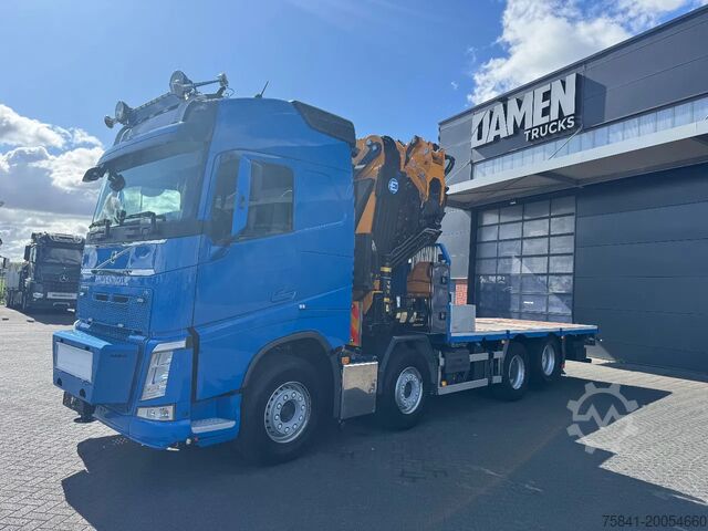 Vrachtwagen met kraan Volvo FH 550 8x2 Euro 6 EFFER 685/6S + JIB 4S