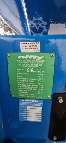 Selbstfahrende Arbeitsbühne Niftylift HR17 HYBRID 4x4