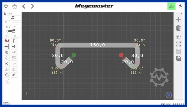 Draaibuigmachine BIEGEMASTER DURA 6.1,50