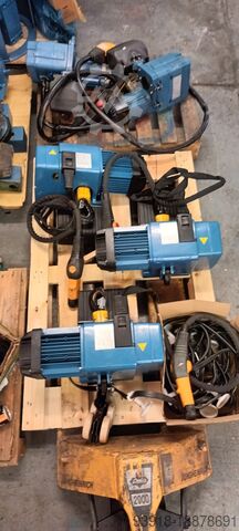 3x pojízdný kočka 3,2t kompletní DEMAG PLV168