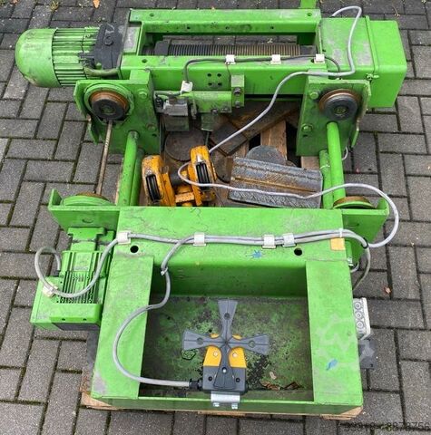 STAHL traverskranvagn med Demag lyftverk STAHL crane systems AS2008