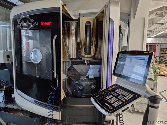 Universal machining center DECKEL MAHO DMU 40 eVo linear